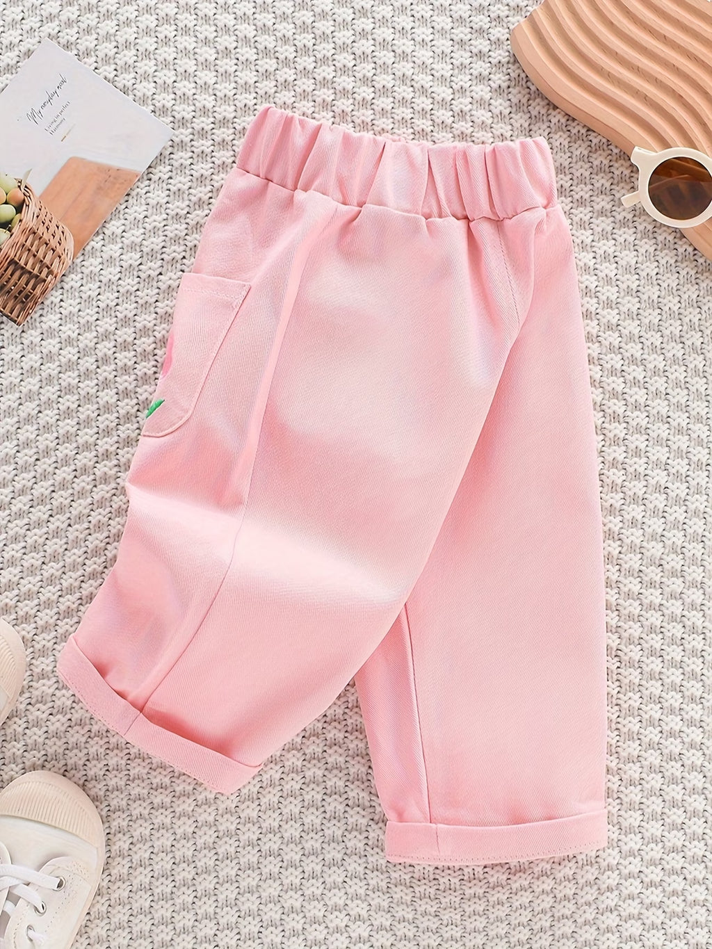 Pantalón florcitas rosadas