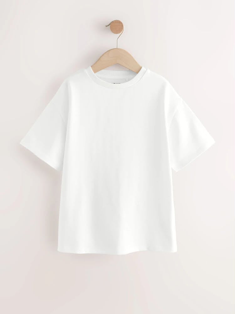 Camiseta Oversized Blanca - Bajo Pedido