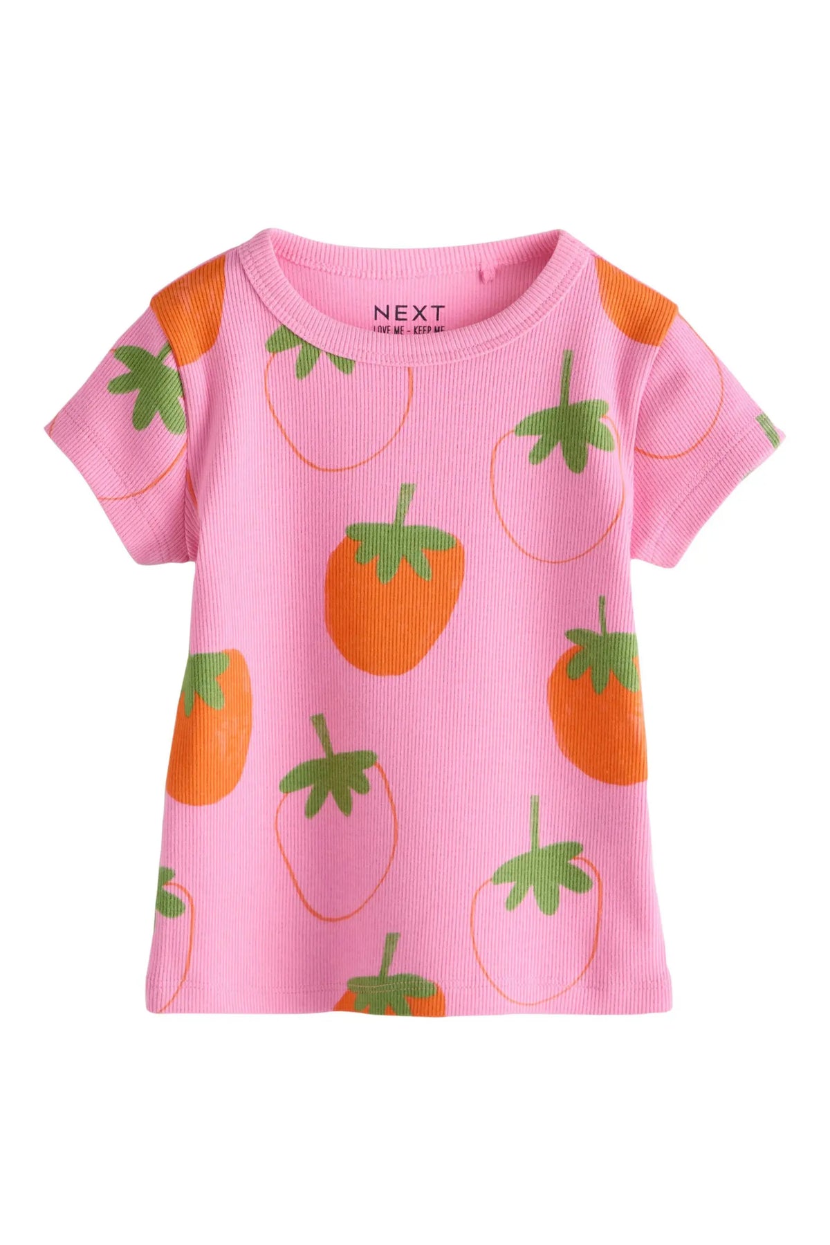 Camiseta Fresitas rosadas