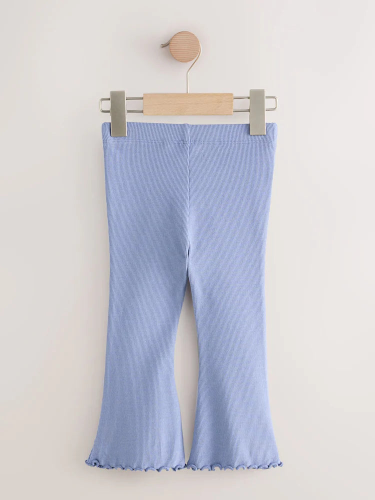 Legging infantil acampanado celeste