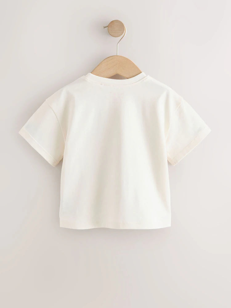 Camiseta Jardincito con relieve - Entrega inmediata