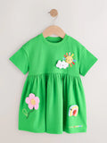 Vestido Arcoiris Verde - Entrega despues de 15 de Agosto