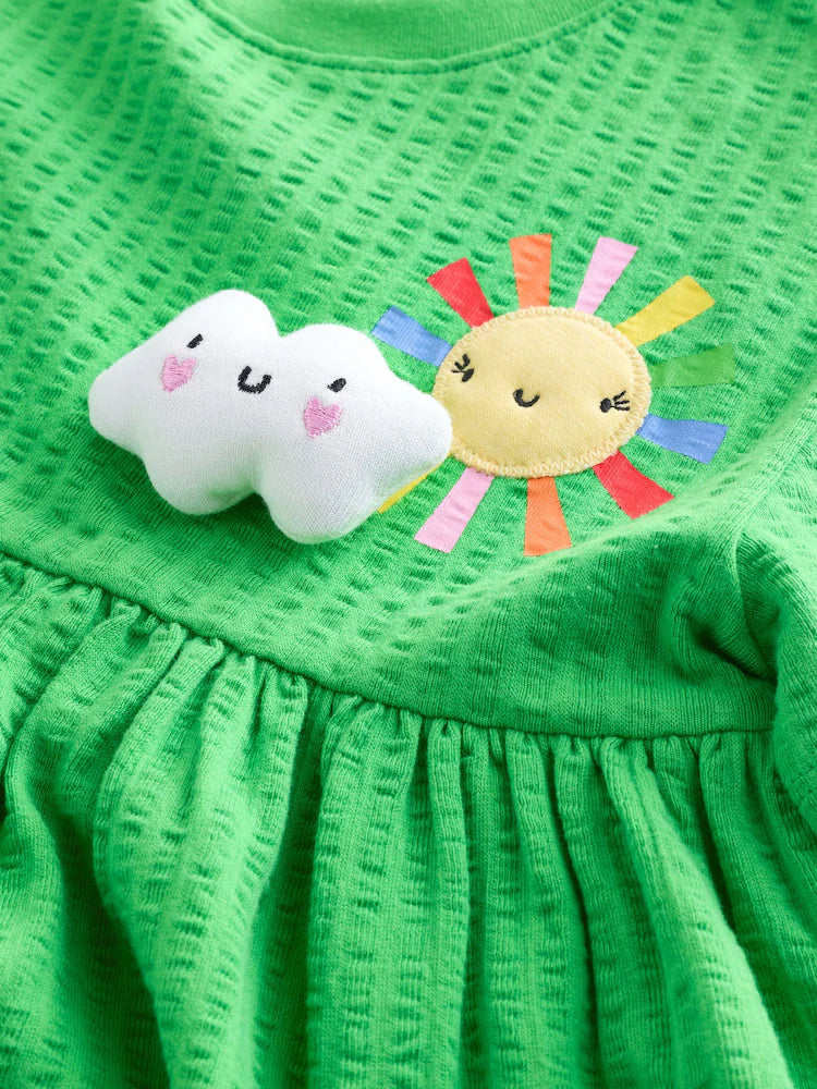 Vestido Arcoiris Verde - Entrega despues de 15 de Agosto