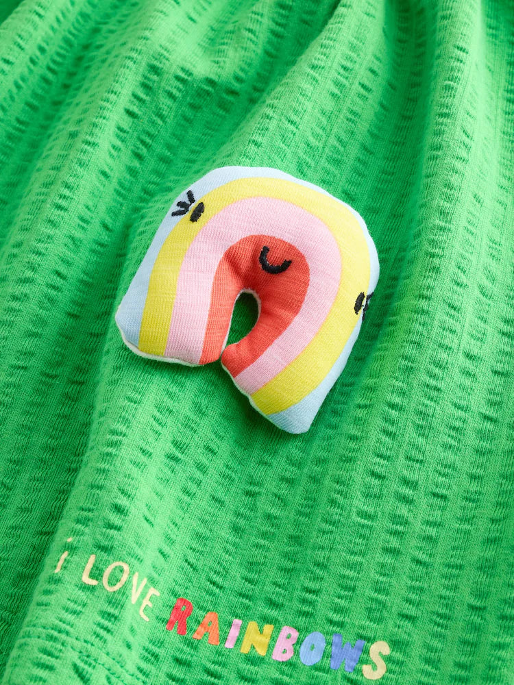 Vestido Arcoiris Verde - Entrega despues de 15 de Agosto