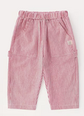 Pantalón rayitas rojas
