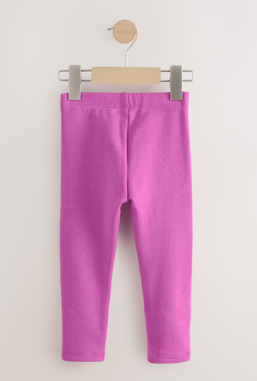 Legging infantil fucsia con flores