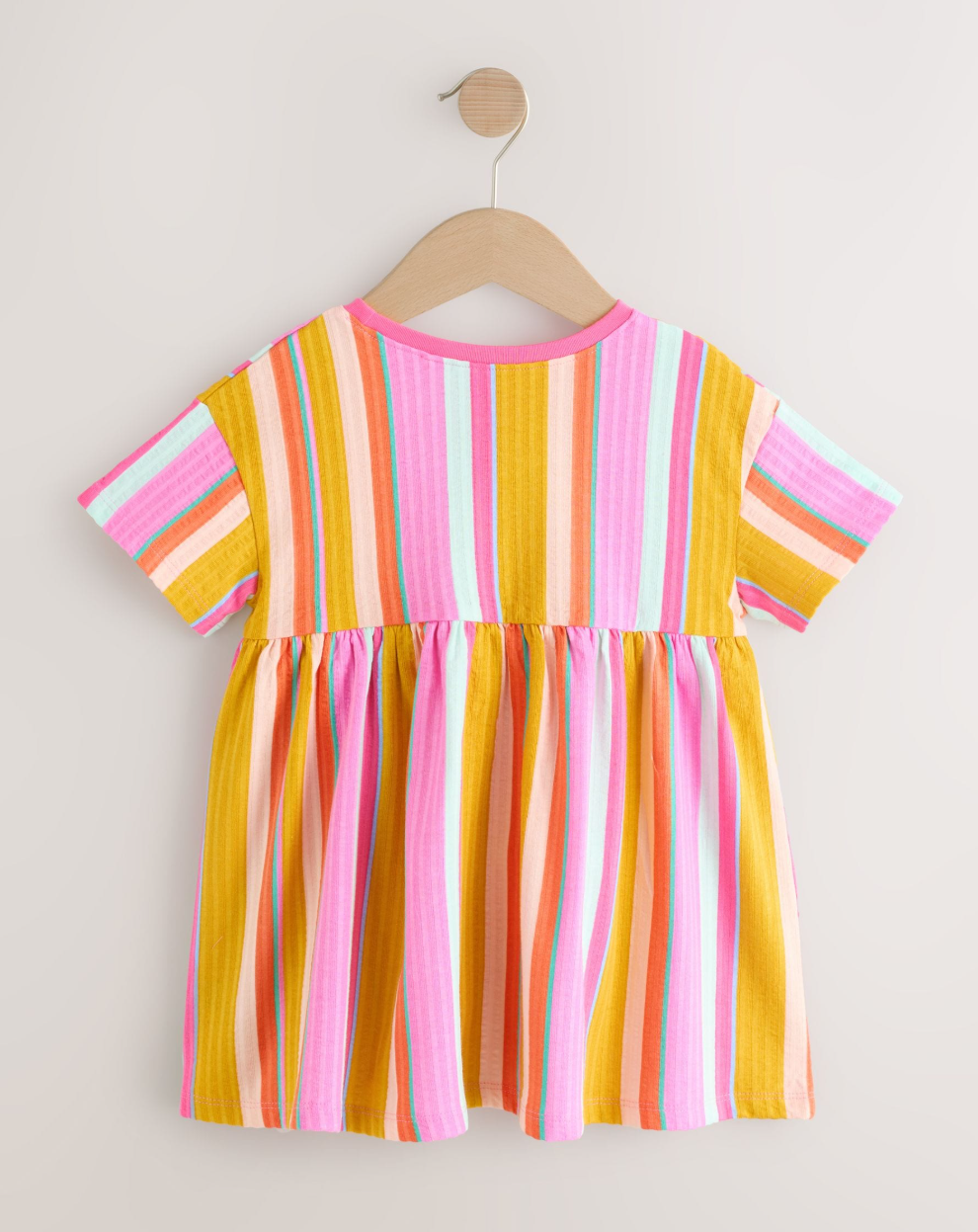 Vestido infantil Rainbow Stripes