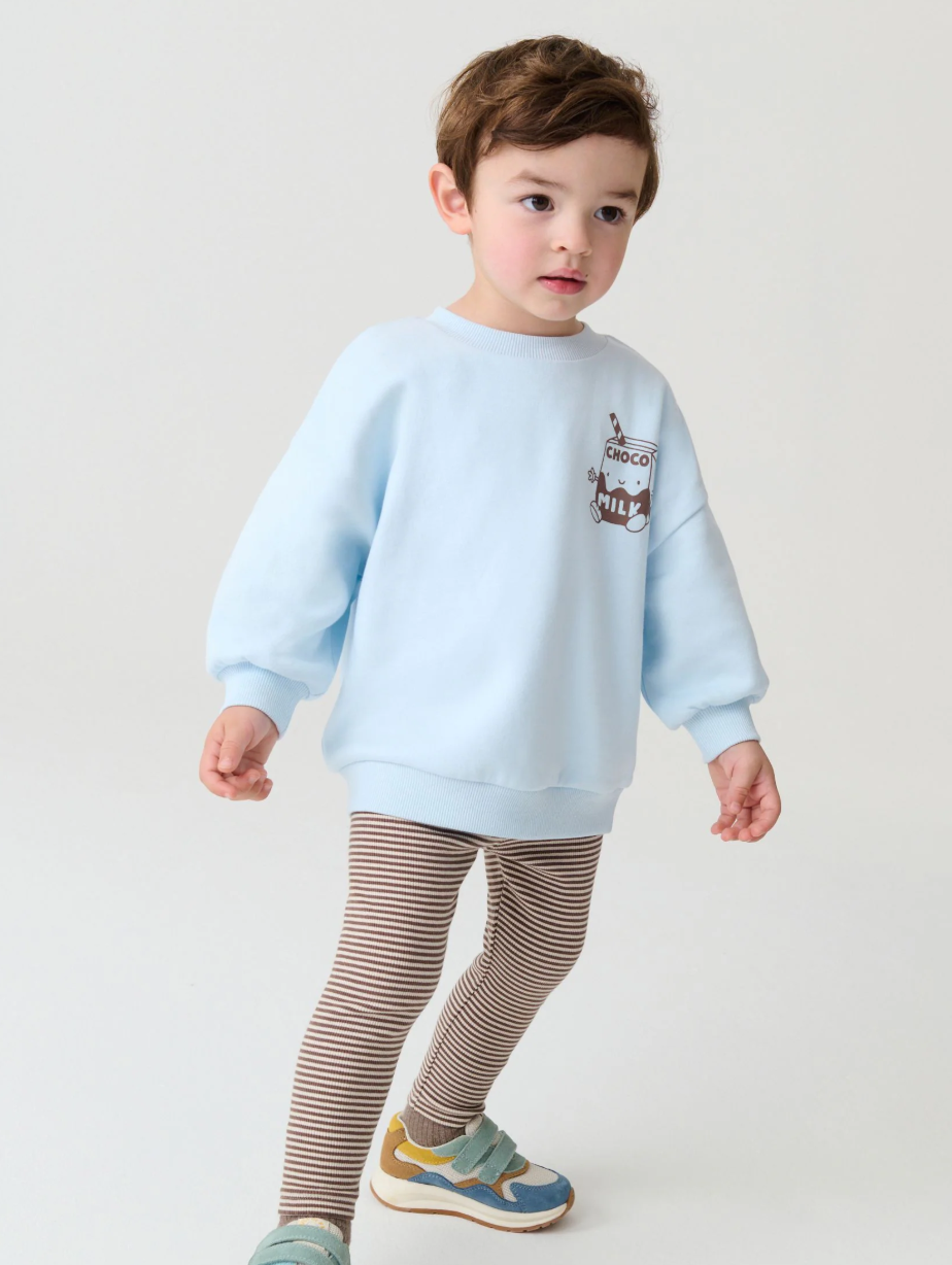 Conjunto infantil Choco Milk celeste