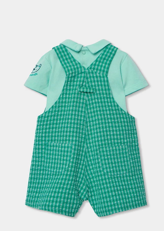 Conjunto infantil Gatito Vichy – Boboli - Entrega Inmediata