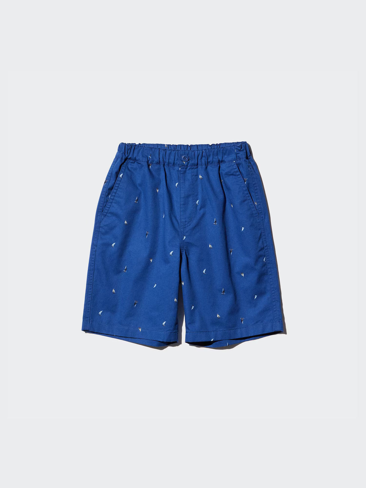 Short azul liso