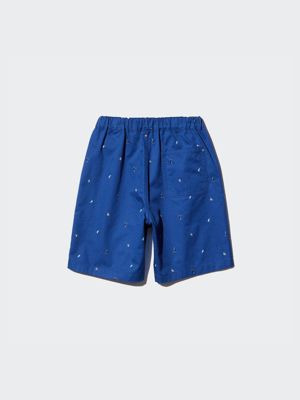 Short azul liso