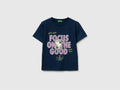 Camiseta infantil Focus on the Good – United Colors of Benetton - Entrega Inmediata